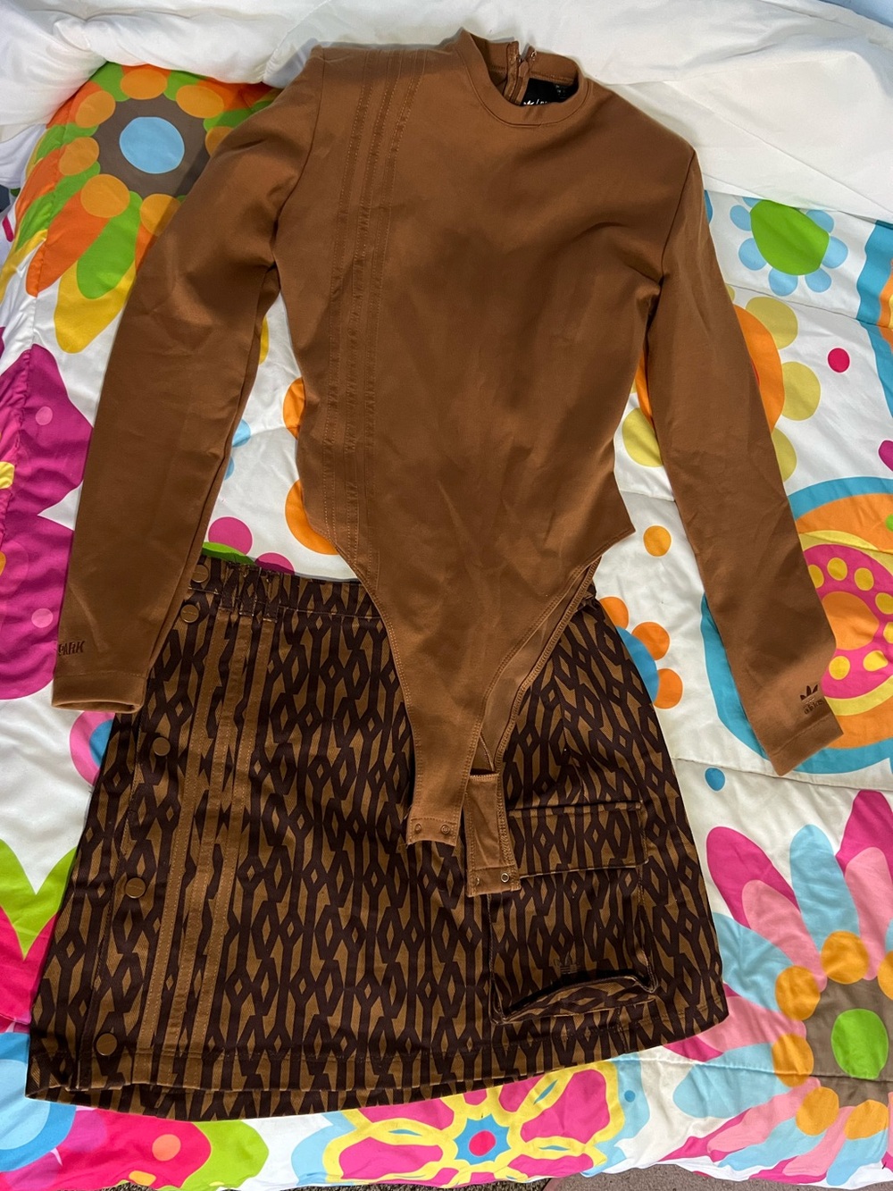IVY Park Body Suit & Skirt Set 🤎